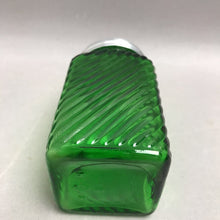 Load image into Gallery viewer, Vintage Owens Illinois Green Depression Glass Flour Shaker Ribbed 1930s (4")
