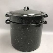 Load image into Gallery viewer, Vintage Granite Ware Black Speckled 7.5Qt 3 Piece Set
