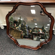 Load image into Gallery viewer, Large Wood Framed Wall Mirror (42x42)
