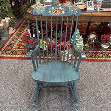 Load image into Gallery viewer, Blue Rocking Chair (39x23x31)

