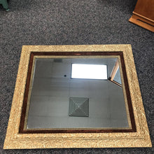 Load image into Gallery viewer, Vintage Ornate Gilt Gold Tone Framed Rectangular Mirror (41x35)
