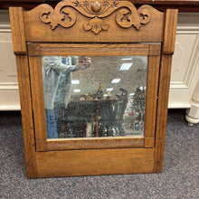 Load image into Gallery viewer, Antique Oak Dresser Swivel Mirror (40x34)
