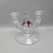 Load image into Gallery viewer, Westmoreland Della Robia Double Candlestick Holder (5.25x6.5x5.5)
