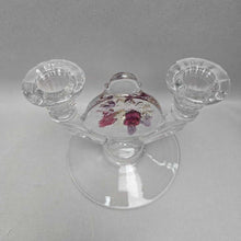 Load image into Gallery viewer, Westmoreland Della Robia Double Candlestick Holder (5.25x6.5x5.5)
