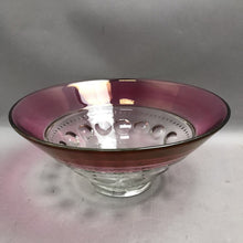 Load image into Gallery viewer, Tiffin King's Crown-Cranberry Cone Serving Bowl (4.75x11x11)
