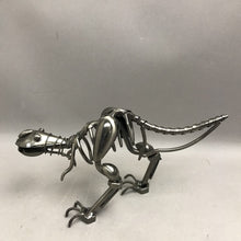 Load image into Gallery viewer, Folk Art Tyrannosaurus Rex Dinosaur Metal Sculpture Nuts &amp; Bolts (5x11)
