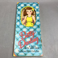 Load image into Gallery viewer, Vintage 1952 Batty Darling A Doll with Hair Paper Doll w/Box (13x6)
