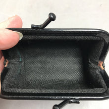 Load image into Gallery viewer, Mexico Hand Tooled Red Leather Coin Purse Kiss Lock (3")
