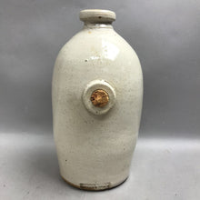 Load image into Gallery viewer, Antique Stoneware Foot Warmer Dorchester Pottery WK'S Boston Mass (11")
