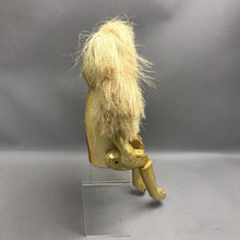 Load image into Gallery viewer, Gold Wood Carved Lion Decor (20")
