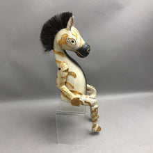 Load image into Gallery viewer, Wood Carved Zebra (20")

