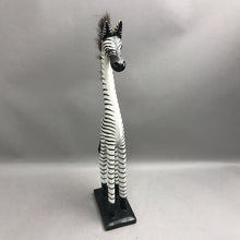 Load image into Gallery viewer, Black &amp; White Carved Animal Decor (20")
