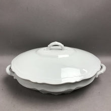 Load image into Gallery viewer, Royal Austria White Porcelain Tureen Covered Dish (3x9x7)
