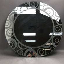 Load image into Gallery viewer, Round Frosted Edge Wall Mirror (24")
