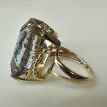 Load image into Gallery viewer, 10K Gold Mystic Topaz Ring sz 6 (7.7g)
