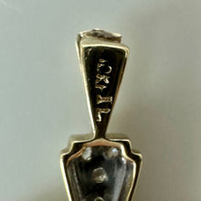Load image into Gallery viewer, 10K Gold Diamond 1.5" Cross Pendant (2.1g)

