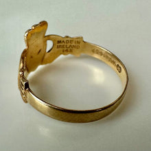 Load image into Gallery viewer, 14K European Gold Claddaugh Ring sz 6 (1.7g)
