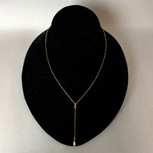 Load image into Gallery viewer, 14K Gold Milor 18" Y Necklace (2.0g)
