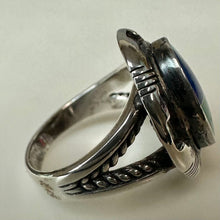 Load image into Gallery viewer, Vintage Carolyn Pollack Relios Sterling Multi-Stone Mosaic Inlay Ring sz 6
