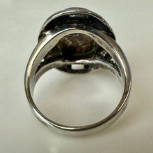 Load image into Gallery viewer, Vintage Carolyn Pollack Relios Sterling Multi-Stone Mosaic Inlay Ring sz 6

