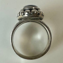 Load image into Gallery viewer, Vintage Carolyn Pollack Relios Onyx Turquoise Charoite Ring sz 6
