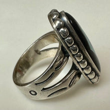 Load image into Gallery viewer, Vintage Carolyn Pollack Relios Onyx Turquoise Charoite Ring sz 6

