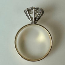 Load image into Gallery viewer, 10K Gold Diamond Vintage Ring sz 7 (3.2g)

