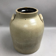 Load image into Gallery viewer, Vintage Stoneware Crock Jug Double Handle (12")
