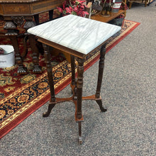 Load image into Gallery viewer, Marble Top End Table (29x15x15) AS IS

