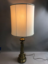 Load image into Gallery viewer, MCM Stiffel Hollywood Regency Brass Table Lamp Parzinger Era (38")
