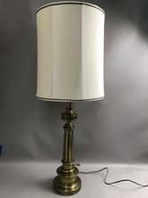 Load image into Gallery viewer, MCM Stiffel Hollywood Regency Brass Table Lamp Parzinger Era (38")
