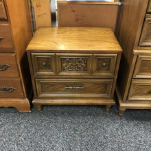 Load image into Gallery viewer, Vintage Nightstand 2 Drawer (24x24x17)
