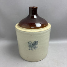 Load image into Gallery viewer, Vintage Western Stoneware Two Tone Jug (11")
