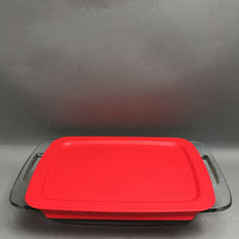 Load image into Gallery viewer, Pyrex 2qt Easy Grab 7 x 11 Glass Baking Storing Serving Dish BPA with Lid
