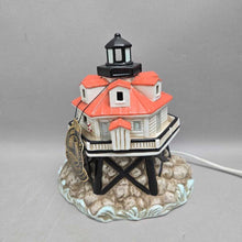 Load image into Gallery viewer, Lefton Historic American Lighthouse Collection Lamp - Thomas Point Shoal, MD (~8x6x7.5)
