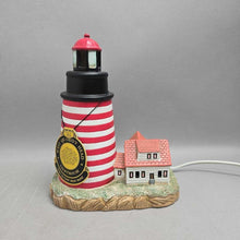 Load image into Gallery viewer, Lefton Historic American Lighthouse Collection Lamp - West Quoddy Head, Maine (9x8x4.5)
