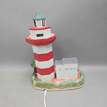 Load image into Gallery viewer, Lefton Historic American Lighthouse Collection Lamp - Harbour Town/Hilton Head Island, SC (10.5")

