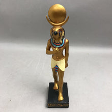 Load image into Gallery viewer, Vintage Ancient Eygptian Horus Falcon God Summit Statue (8.5")
