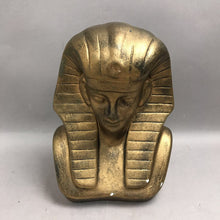 Load image into Gallery viewer, Gold Ceramic Egyptian Bust (11")
