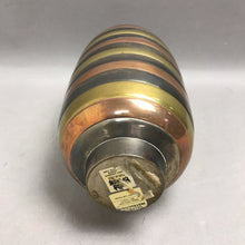 Load image into Gallery viewer, Vintage YH India NBR Mixed Metals Brass &amp; Bronze Vase (9")

