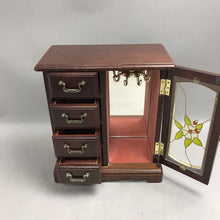 Load image into Gallery viewer, Vintage Wooden Jewelry Armoire(10x5x9)
