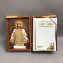 Load image into Gallery viewer, Vintage Cedar with Holy Bible (9x6.5)
