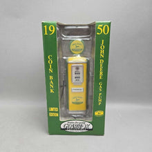 Load image into Gallery viewer, Gearbox John Deere 1950 Gas Pump Coin Bank (11x6x6)
