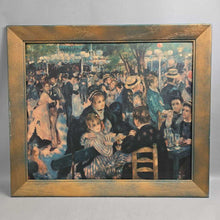 Load image into Gallery viewer, Framed Renoir Canvas Print, Dance at Le Moulin de la Galette (~24x28)
