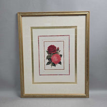 Load image into Gallery viewer, Gold Framed Rose Print (21.5x17.5)
