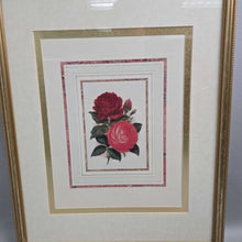 Load image into Gallery viewer, Gold Framed Rose Print (21.5x17.5)
