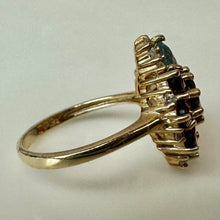 Load image into Gallery viewer, 10K Gold Garnet Topaz Ring sz 6 As-Is (3.8g)
