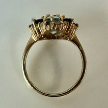 Load image into Gallery viewer, 10K Gold Garnet Topaz Ring sz 6 As-Is (3.8g)
