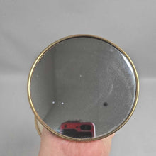 Load image into Gallery viewer, Vintage Neiman Marcus Gooseneck Travel Mirror w/ Pouch (~9")
