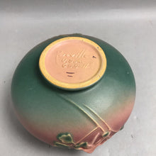 Load image into Gallery viewer, Roseville Pottery Columbine Double-Handled Jardiniere #655-11 (~4x7x7)
